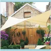 Bâtiments Patio, Pelouse Maison Gardensun-Shelter Voile D'ombrage Imperméable Extérieur Rec Shade Jardin Balcon Auvent Piscine Cour Plage Voiture Awni