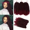 5pcs Spring Twist Crochet Trecce Capelli Intrecciare 8 pollici Estensione dei capelli a rimbalzo corto