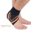 Suporte ao tornozelo Gobygo Protetor de pé esquerdo Sport Sports Elastic Brace Guard Gear 1 PCS