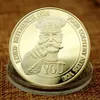 5pcs Challenge Craft Je vergeet nooit de Graet War 1914-19118 Lord Kttchener Gold Poled Army Military Coin