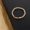 Bracciale in cristallo romano europeo e americano, bracciale nuovo stile zircone da donna, bracciale con diamante, gioielli di moda pieni di diamanti