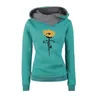 Kvinnors hoodies Kvinnors tröjor Jesus Bibelns trosbrev Skriv ut för kvinnor Lapel Hooded Cotton Femmes Kawaii Youth Plus Size