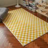 Carpets Ins Black White Plaid Rug Large Plush For Living Room Soft Checkered Area Rugs Bedroom Kid Play Mat Bedside9350877