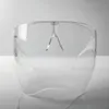 DHL Ship Clear Protective Face Shield Brille Schutzbrille Sicherheit Wasserdichte Brille Anti-Spray-Maske Schutzbrille Glas Sonnenbrille