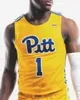 Nik1 Stitched Custom 21 Terrell Brown 22 Anthony Starzynski 24 Samson George 31 Onyebuchi Ezeakudo Pitt Panthers Maglia da uomo donna giovanile