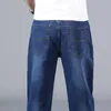 SHAN BAO cotone elasticizzato da uomo dritto jeans sottili estivi primavera classico marchio casual leggero blu 220308