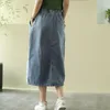 джинсовые юбка стили