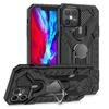 For iphone 11 12 pro max cases Magnetic Suction Shockproof Sheild Rotate 360 TPU PC 2 in 1 phone case B