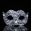 Maschere per feste 2021 maschera di leopardo in pvc make up party Dance Halloween Mask Decora 4 colori T2I52347