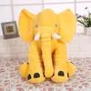 304060cm Fashion Animal Doll Stuffed Elephant Plush Soft Pillow Kid Children Room Bed Decoration Toy Gift 220629