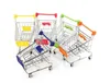 Huishoudelijke Sundries 6 Kleur Mini Supermarkt Handcart Utility Boodschappenwagentje Opslag Organizer Chidren Gift Kids Speelgoed Kerstmis