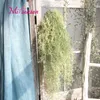 Long 60CM Artificial Air Grass Fake Plastic Plant Vine Hanging Leaves Rattan Home Wedding green Wall Garland Decoration 1pcs