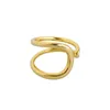 Cluster Ringe 2021 925 Sterling Silber Ring Designer Original minimalistische Stil Mode Wild Doppelt einstellbar Weibliche Hand Schmuck