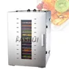 Commercial 16 Layers Automatic Fruits Fruit drying machine Food Dehydrator Vegetable Flower dryer