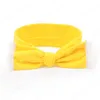 12Colors Candy Color Kids Bow Headband ленты бантики для волос для детских девочек поклон Tiara Новый ручной работы Headwrap аксессуары для волос