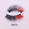 3D faux mink lashes color false eyelashes thick and exaggerated eyelash personality fake lashes beauty eye lash extension3797564