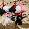 Stroje kąpielowe damskie Moda Kobiece seksowne bikini Damski strój kąpielowy Wysoki seksowny Element Bikini 4-kolorowy Rozmiar: S-XL