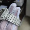 Cartiers Diamonds tittar på RMY9 40mm högkvalitativa newt män armband romersk arab timmare urtavla automatiska män armbandsur stainls stål isad ut klassisk safir