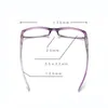 Солнцезащитные очки! Две пары! Дизайнерские очки для чтения, женские прямоугольные очки с полным ободком в стиле ретро, элегантные, против синей усталости +0,75 +1 +1,25 +1,5 до +4