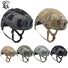 Nuovo casco rapido dell'esercito leggero versione protettiva completa tattica SF SUPRT High Cut Celmetto Paintball Wargame Airsoft Helmet W220311
