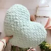 Cushion/Decorative Pillow DUNXDECO Heart Shape Cushion Romantic Fresh Macaroon Umbrella Carved Stuffed Plush Fleece Doll Love Present Seat