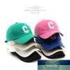 女性と男性の綿の柔らかいトップ帽子のための新しいファッション野球帽刺繍の手紙c夏のサンキャップカジュアルスナップバック帽子ユニセックス工場価格専門のデザイン品質