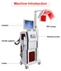 LLLT hair loss treatment 650nm Diode laser hairs regrowth therapy High Frequency Electrotherapy with Ozone Comb
