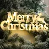 Dekoracja dekoracji świątecznych 2022 rok Xmas Wesołych liter LED TAG LIGHT String Wai Garland Home Noel