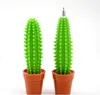 simpatiche penne a sfera cactus verde 0.5mm kawaii inchiostro blu firma penna a sfera regalo per bambini forniture per ufficio scuola cancelleria coreana