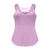 Yoga outfit T-shirts Vest Topps Women Casual Active Wear Fitness Top FemaleJoggers Trainingcomfable Running Breatble Plus Size