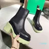 designer Candy color bottom knee boots Women Fashion autumn winter Sponge cake sole ankle boot