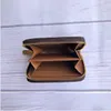 кожаные кошельки для женщин многоцветный дизайнерский короткий кошелек держатель для карт женский кошелек классический карман на молнии кошелек для монет 60067 # t 11x9 см