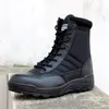 SWAT printemps bottes en cuir militaires hommes Combat Bot infanterie bottes tactiques Askeri Bot armée Bots bottes de randonnée d'escalade en plein air