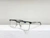 Senator Square Brillen Gunmetal Frame Clear Lens 137 Heren Vintage Optische Volledige Frames Bril Mode Zonnebrillen Frames Brillen 267Y
