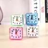 newDesktop Alarm Clocks Portable Cute Mini Cartoon Multi-function Trip Bed Beep Clock Home Decoration EWD5838