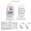 VB601 Monitor dziecka 2 -calowy Bebe Baba Baba Electronic Babysitter Radio wideo Niania Kamera Nocy Monitorowanie temperatury 8 Lullaby1528735