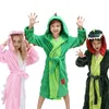 boys dinosaur robe