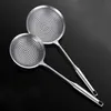 NewStainless Steel Colander Skimmer Strainer Dumpling Sikt Filter Juice Soja Mjölk Mjöl Stekt Mat Avlopp Köksredskap RRE11642