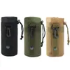 Water Bottle Round Carrying Bag Solid Color 550mL Pouch Oxford Waterproof Outdoor Kettle Case For Hiking Travel