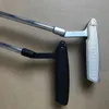 Putter da golf dritto CNC argento / colore nero albero in acciaio da 32/33/34/35 pollici con coperchio della testa foto reali contatta il venditore