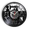 Wall Clocks Hand Sewn Clock Reloj De Pared Sewing Machine Modern Design Quilting Tools Watch Tailor Seamstress Record6315280