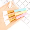 Professionele make-upborstels Gemakkelijk te reinigen gezicht Masker Borstel Siliconen Gel DIY Modder Cosmetic Beauty Tool