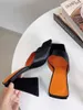 designer silk slippers Womens Summer fashion real Leather bottom sandals 7cm and 10cm High-heeled slipper Casual shoes flip flops Open