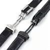 20mm 22mm Genuine Leather Watch Bands For CARRERA Series Watch Strap Wrist Bracelet Folding Buckle Accessories3240763