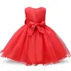 Jahr Mädchen Rot Weihnachten Kleid Baby Kinder Prinzessin Party Kostüm Kinder Kleider Für Mädchen Kleidung Santa Outfits 2 3 4 5 6T Y201020