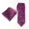 Krawatten 8 cm handgefertigtes Krawatten-Set für Herren, modische Krawatte, Taschentuch, klassisches Handtuch für Herren, Hochzeit