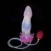 NXY Anal Toys Yocy Ejaculation Spray Silicone Backyard Plug New Special Shaped Simulation Male and Female Adult Penis Fun Products 0314