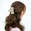 Moda Grande Doces Cores Geometria Bow Hairpin Barrete Para Mulheres Menina Acessórios Headwear