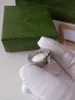 925 Silver Love A Ring for G Mens Dames Lovers Wedding Rings High-End Quality Paren Skull Band Rings Men Women Designer Heart Bague 2024