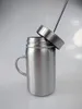 Ball Mason Jars 500ml wide mouth mason jar stainless steel solar mason jar great for drinking & food storage